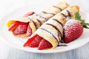Bigstock Pancakes With Strawberry And C 71123920jpg